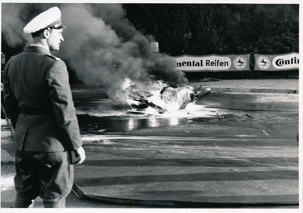 The Miracle of the Avus : Richard von Frankenberg survices a terrifying crash in his Porsche Typ 645