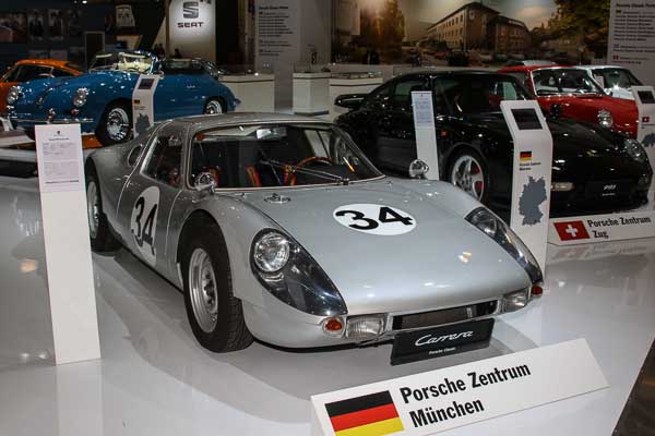 ex Robert Buchet Porsche 904-021 at the Techno Classica 2017
