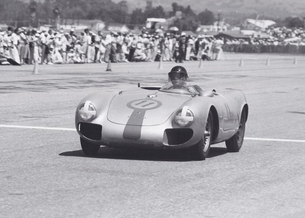 John von Neumann in Porsche 550