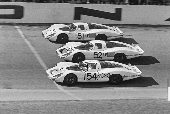 超貴重スパーク製　ポルシェ９０７Ｌ　1／１８　１９６８デイトナ２４Ｈ優勝車仕様 Spark 1:18 Porsche 907/8 #66 2nd 24h LeMans 1968 Steinemann