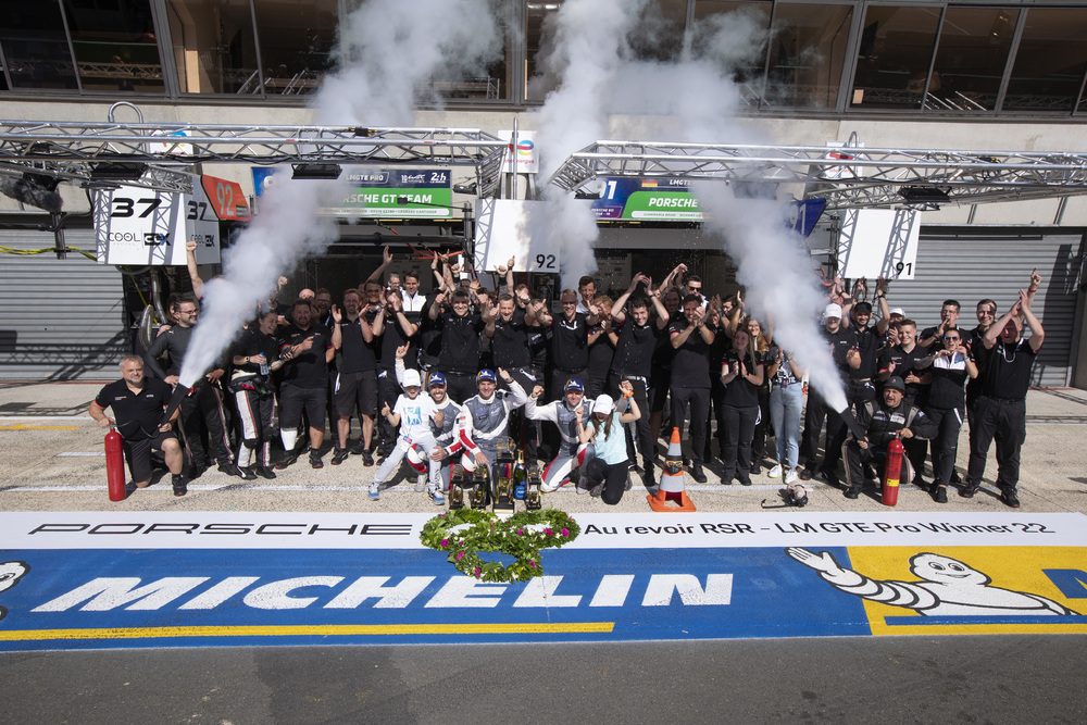 photo of Porsche takes GTE-Pro Class victory at the 2022 Le Mans 24H image