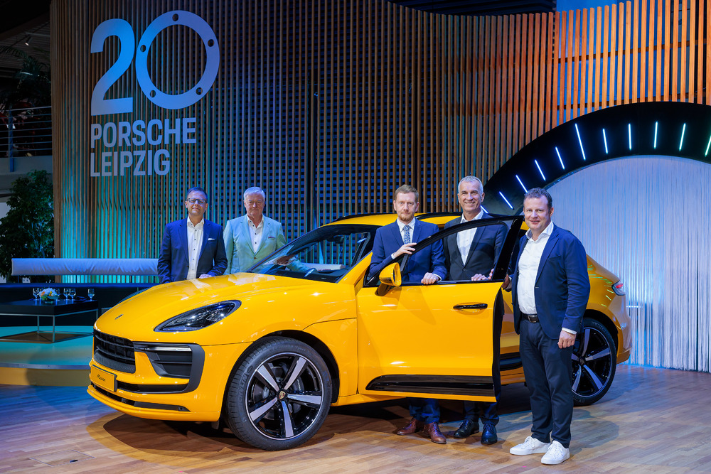 Porsche Leipzig celebrates 20th anniversary of production.