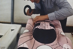 In 1970, a studio model was created on a scale of 1:4, which was originally one of the draft designs during the development of the 917/20 \"Pink Pig\". In 1970, a studio model was created on a scale of 1:4, which was originally one of the draft designs during the development of the 917/20 \"Pink Pig\".