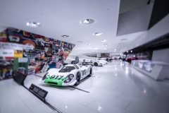 The first Porsche 917 was unveiled at the Geneva Motor Show on 12 March 1969. The first Porsche 917 was unveiled at the Geneva Motor Show on 12 March 1969.