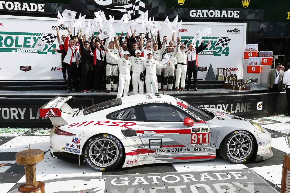 7 years - 7 titles - Porsche 911 RSR in North America