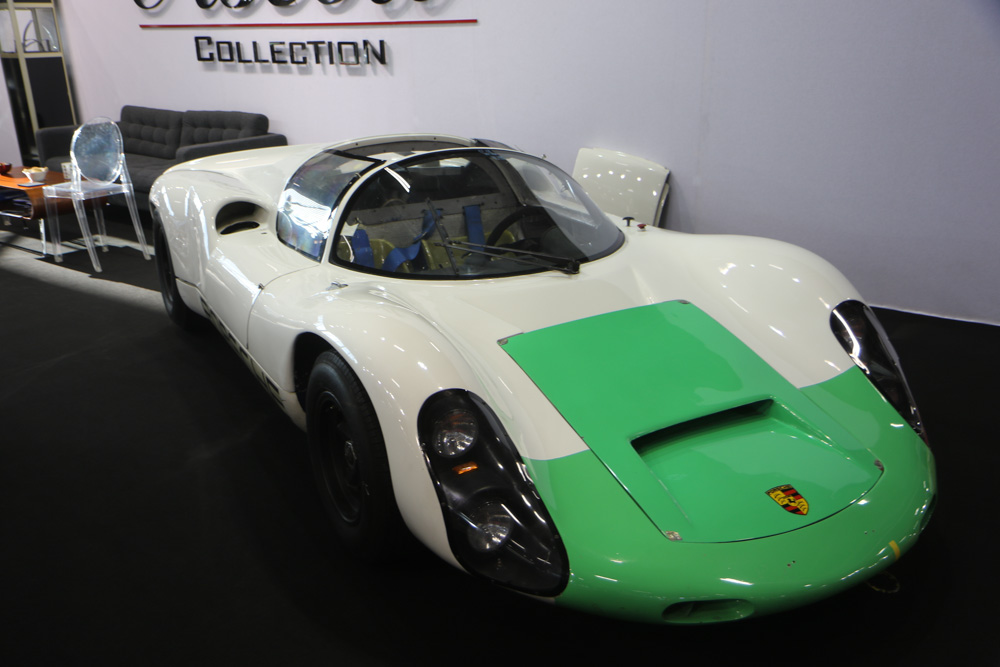 Porsche 910-027, ex works car Paris Retromobile 2020