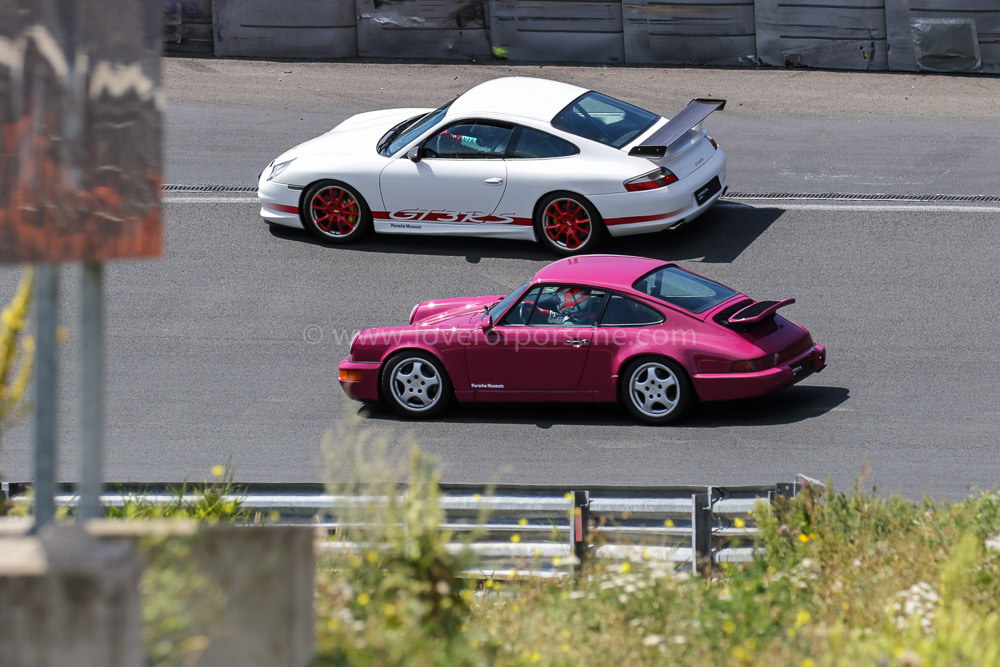 Porsche demo laps