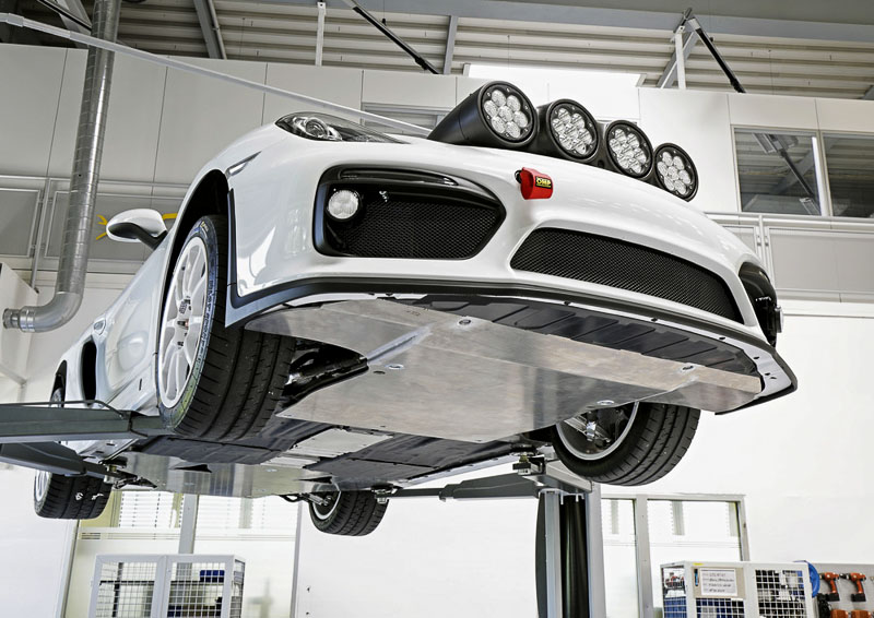 Rallying concept study Porsche Cayman GT4 Clubsport for the FIA R-GT category