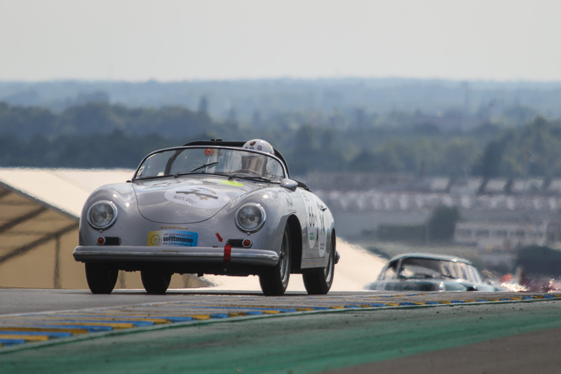 Kolling / Kainer / Ludwig - 1957 Porsche 356A Speedster- Grid 3 - Le Mans Classic 2018