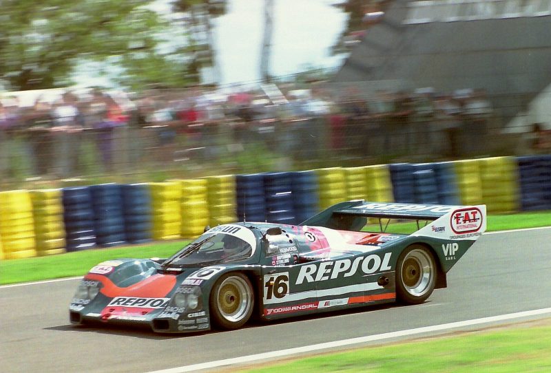 Porsche 962C - Oscar Larrauri, Jesus Pareja and Walter Brun - Le Mans 1991