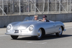 Wolfgang Porsche drives the Porsche 356 Number 1