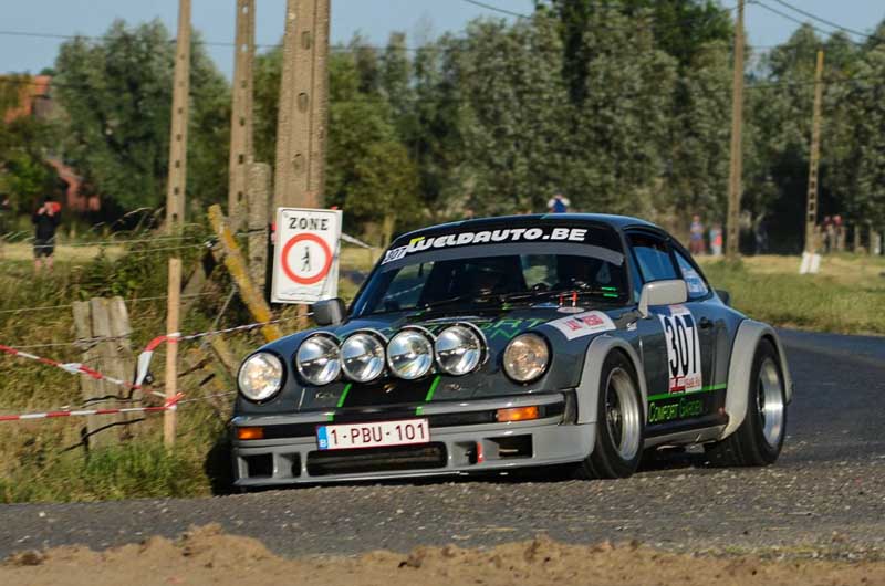 Porsches at Ypres Historic Rally 2018 Porsches at Ypres Historic Rally 2018