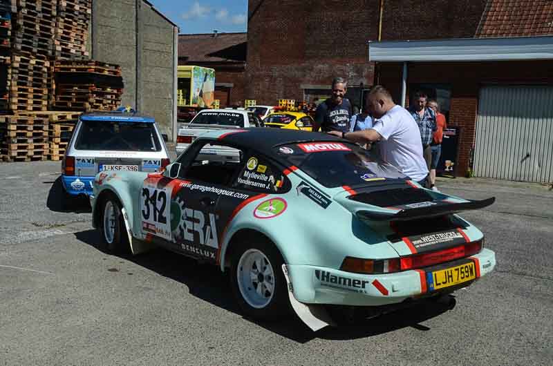 Porsches at Ypres Historic Rally 2018 Porsches at Ypres Historic Rally 2018